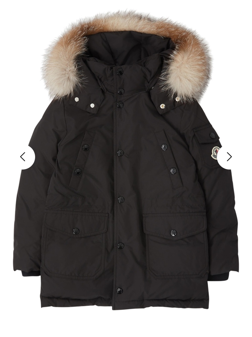 Authentic Moncler Yann parka - Kids Boy Black Puffer Parka - Sz 6